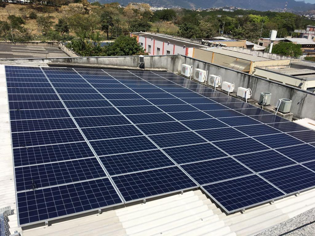 1ª Medição - Instalação dos módulos fotovoltaicos (sudoeste)