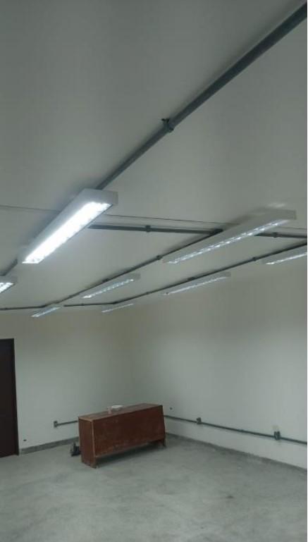 3º Medição - instalações de luminárias