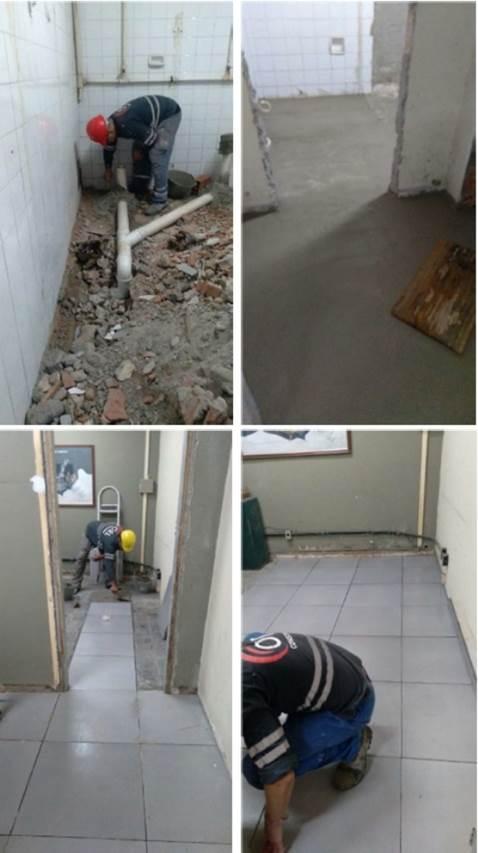 Reforma do piso